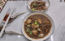 炒伊面蚝冬粉槟城三条路炒河粉店晚餐 Penang Presgrave Road Fried Hor Fun Oyster Noodle Dinner