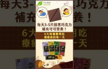 每天 3-5 片醇黑巧克力補充可可營養!【早安健康】