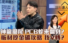 【理財達人秀】神龍擺尾 PCB蛇來翻身？板材挖金礦攻略 找V轉？｜李兆華、黎志建 2024.12.26 part5