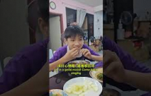 昨天的晚餐有树仔菜汤#卤蛋卤豆腐#炸鲍鱼菇#参巴蕹菜#记录生活每一天 #7月24日  