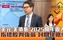 【理財達人秀】美元、美債衝 2025開年震？指標股判強弱 封關攻略！｜李兆華、阮慕驊 2025.01.03 part1