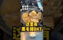 #黑毛猪天堂🐖！#SriPetaling 西班牙黑毛猪专卖店Iberican Noodle House，猪猪都是吃橄榄渣长大的，肉质特别香，没有猪骚味，做成肉骨茶、叉烧、烤排骨、Satay都很好吃😋！
