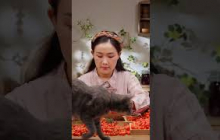 夏天摘下晶莹剔透的樱桃，熬一锅酸甜果酱，连小猫都被果香吸引了。#shorts #滇西小哥 #cooking #cherry #summer