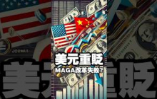 美元重貶 MAGA改革失敗? #美元 #日圓 #人民幣 #台幣 #匯率 #川普 #maga #usd