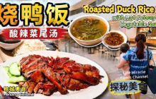 RM30烧鸭饭酸辣菜尾汤槟城亚依淡商场饮食中心晚餐 Penang Food RM30 Roast Duck Sunshine Central Food Court Dinner