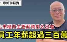 最新上市櫃公司一般員工薪資排名_難怪幾千萬的豪宅也是一下就賣光光，前幾名的公司實在太厲害了_章新讓數字說說話