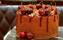 Black Forest Cake Recipe黑森林蛋糕食谱,巧克力甘纳奶油，自制樱桃馅料Chocolate Ganache Cream,Cherry Fillings
